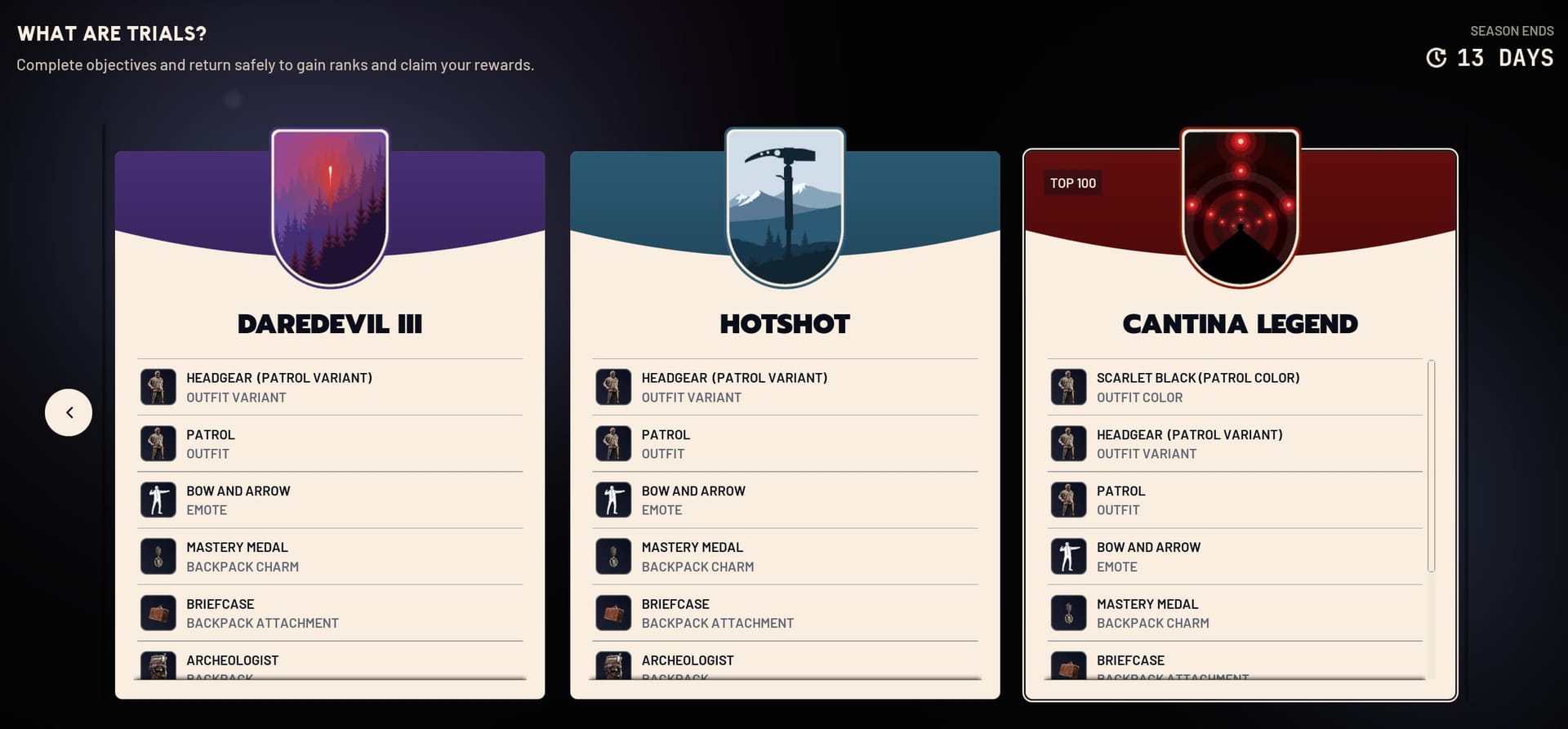 How do Trials work in ARC Raiders?